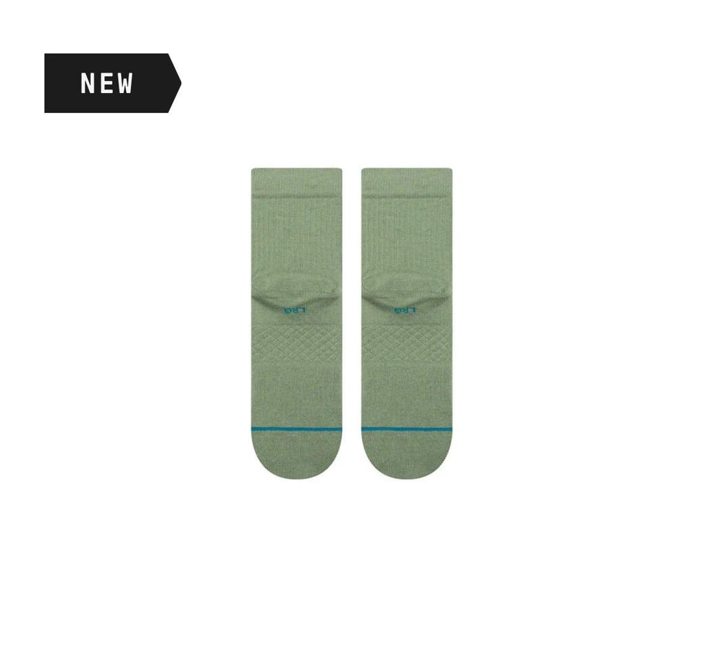 Sage Premium Quarter Socks (Pack of 3)