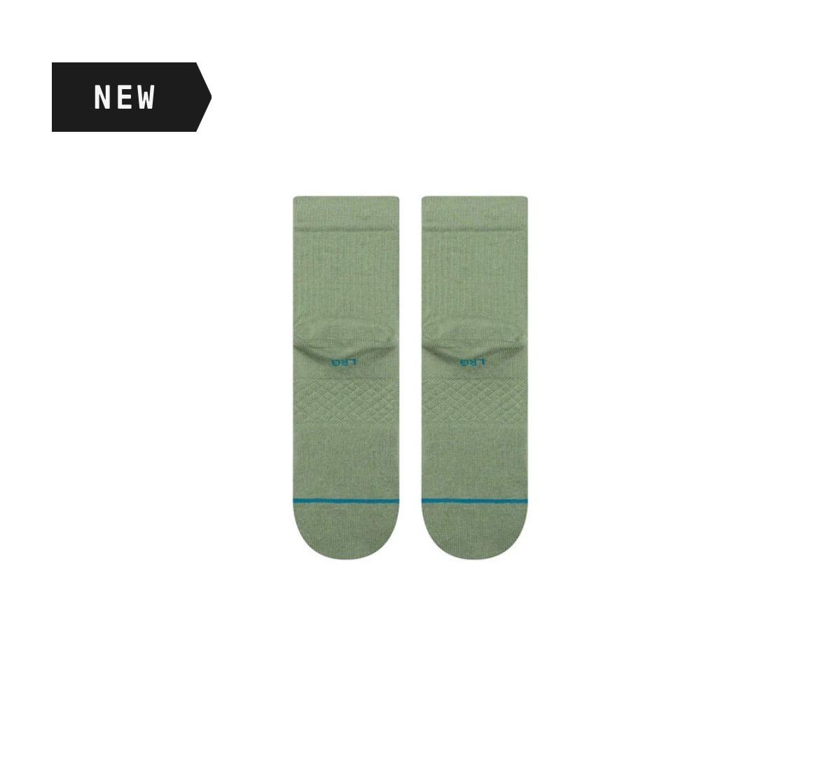 Sage Premium Quarter Socks (Pack of 3)