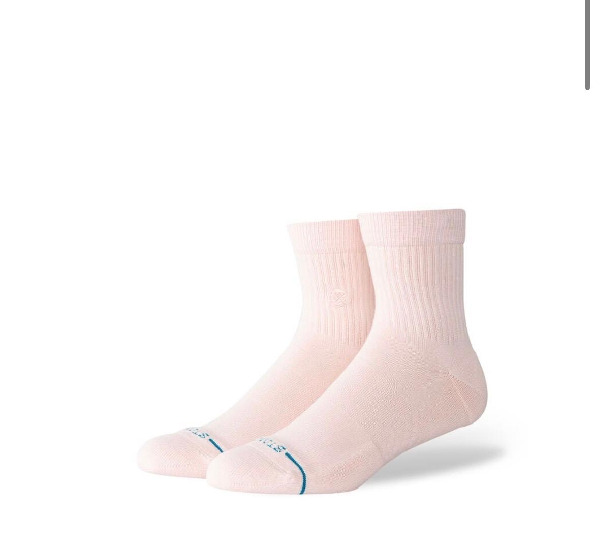 Pink Premium Quarter Socks (Pack of 3)
