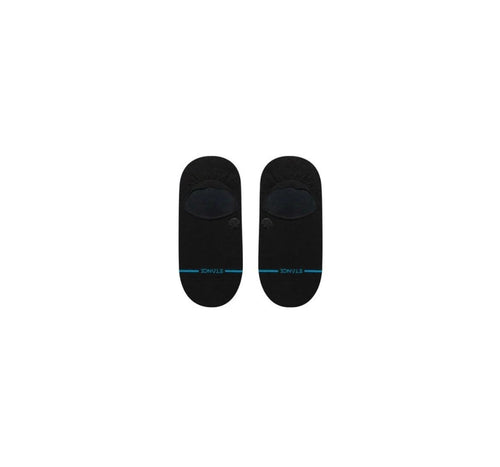 Black Premium No Show Socks (Pack of 3)